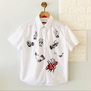 Vtg Iceberg History X Disney Minnie Mouse Top